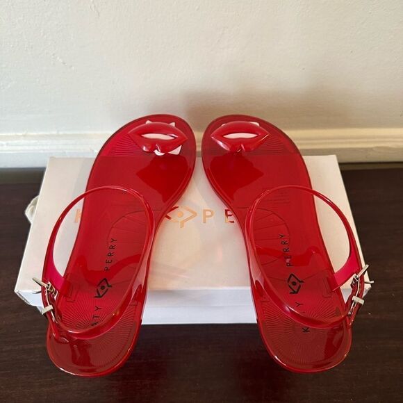 Katy Perry Geli Sandal in red size 9 , new - Picture 12 of 13